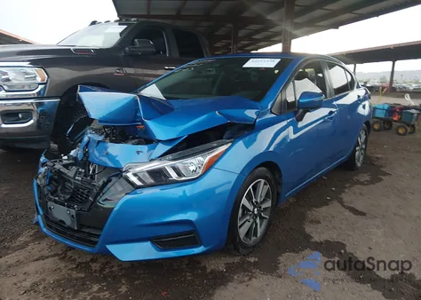 2021 Nissan Versa Sv Xtronic Cvt из США, поврежденный, VIN 3N1CN8EV7ML889313